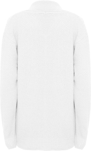 Women's Plus Knit Collar Long Sleeve Zip Top Cardigan - Picture 3 of 36