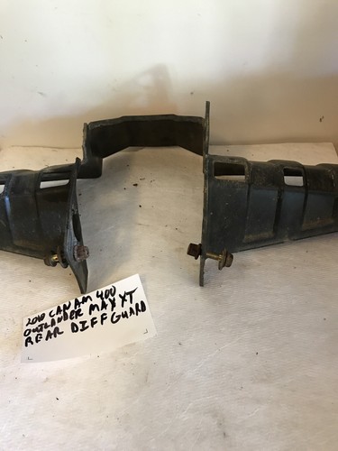 Can Am 400 Outlander Max Xt 2010 Rear Differential Guard Used - Picture 6 of 12