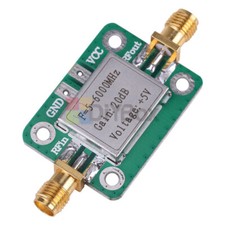 5M-6GHz RF Broadband Signal Amplifier Power Amplifier Gain 20dB VFH UHF SHF