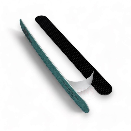 Lima de uñas de acrílico pirámide - cinta recta azul 80/80 grano 80 archivos + 1 cinta de carbono - Imagen 2 de 7