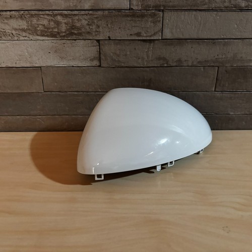 Cubierta de espejo retrovisor lateral izquierdo para Porsche Cayenne E2 92A 2011-2014 blanco puro LC9A - Imagen 2 de 9