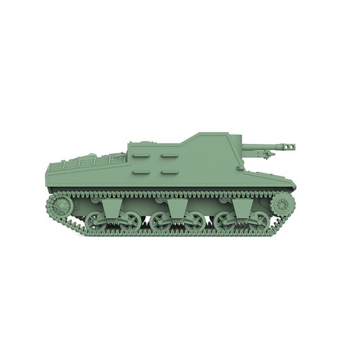 SS559 1/200/350/700 Militär Modellbausatz British Sexton I Selbstfahrpistole - Bild 4 von 32