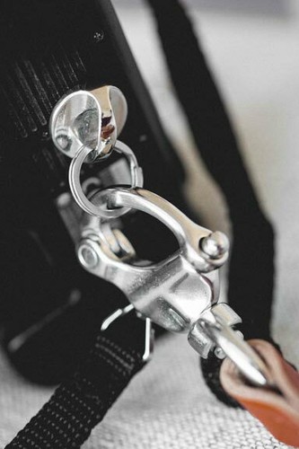 Dual Double Camera Strap Harness Leather, Made in Australia, Italian Leather - Picture 10 of 11
