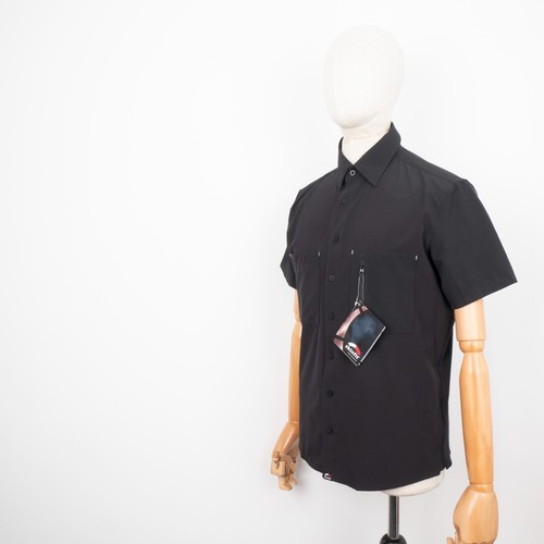 SKINFIT Herren Multifunktions Schwarz Kurzarm Wandern Jagd Angeln Hemd M - Bild 3 von 12