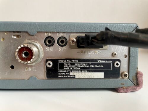 Radio CB Midland 6001 - Funciona - Rara - Imagen 8 de 10