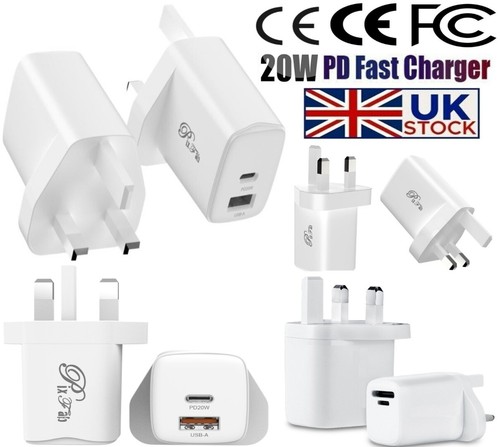 USB-C Fast Power Adapter Charger Plug Cable For iPhone 16/15/14/13/12 Pro Max - 第 1/25 張圖片