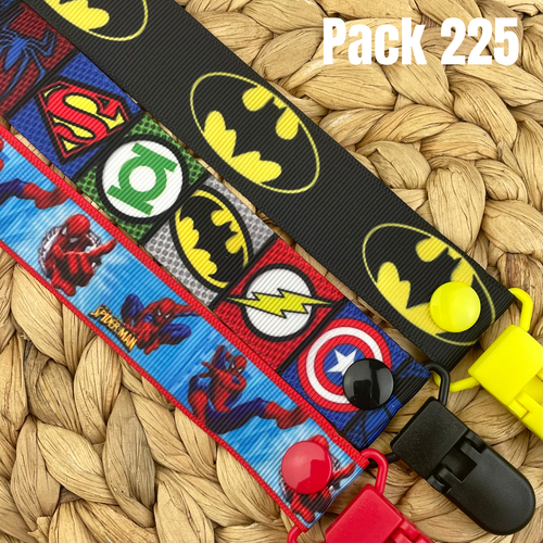 3 Pack Dummy Clips - Pacifier Chain - Soother Holder - Dummie Strap - Baby Binky - Picture 43 of 43