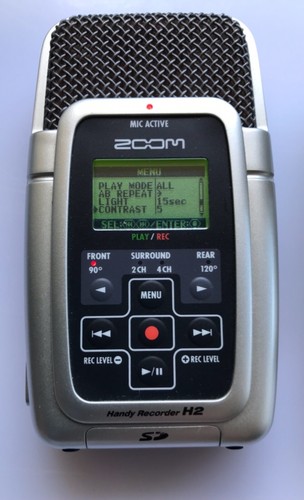 ZOOM H2 Handy Recorder Handheld Digital Recorder - Fully Tested, working great! - Picture 5 of 10