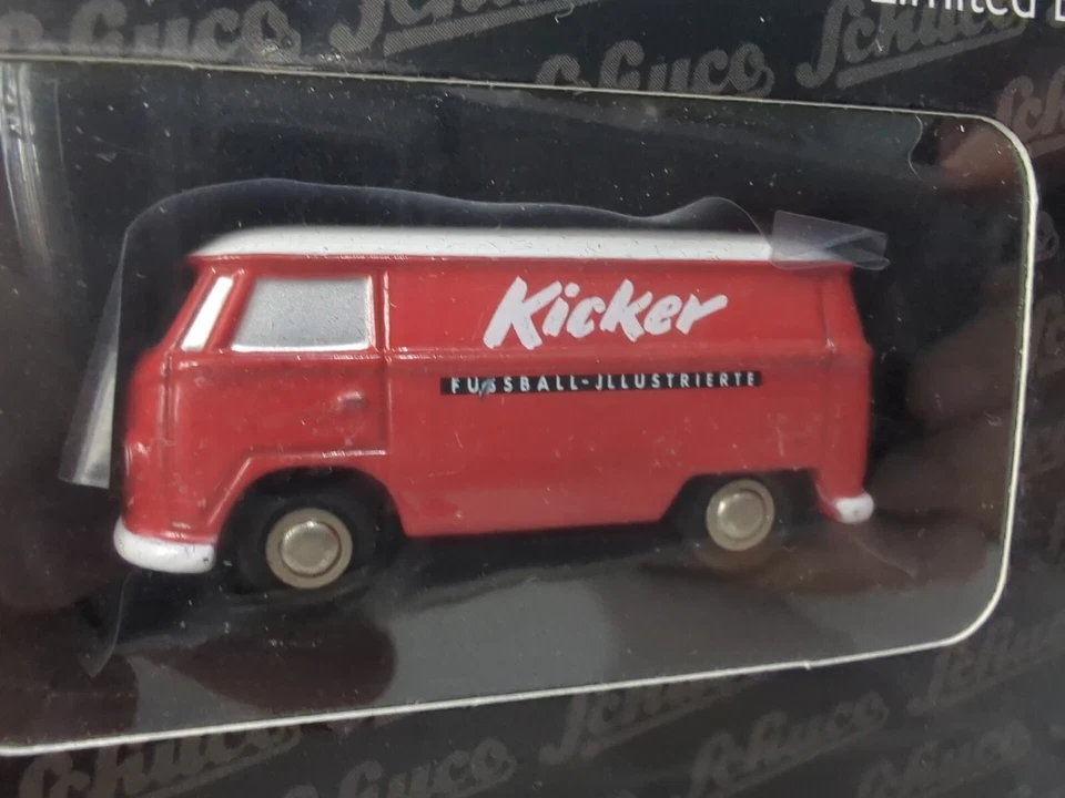 NUEVO EN CAJA NUEVO SCHUCO PICCOLO VW T1 CAJA KICKER REVISTA DEPORTIVA CÁMPER DIECAST Foto 2 de 3