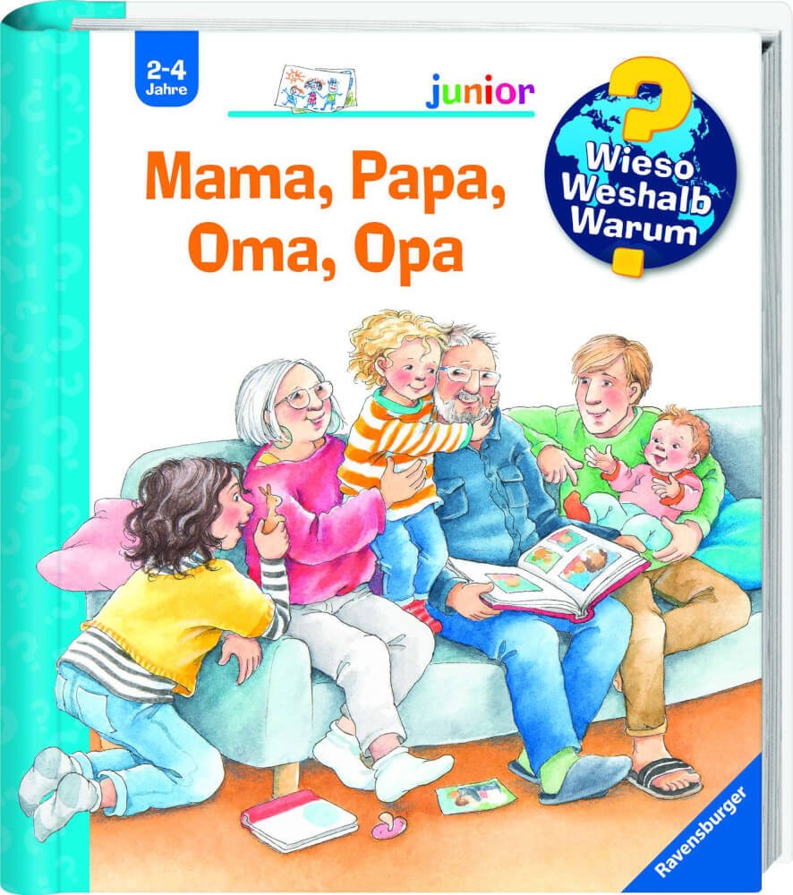 Ravensburger 32966 Wieso? Weshalb? Warum? Junior, Band 39: Mama, Papa,