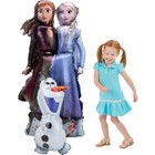 DISNEY Frozen Party Supplies Elsa Anna Olaf 147cm Giant AIRWALKER FOIL BALLOON