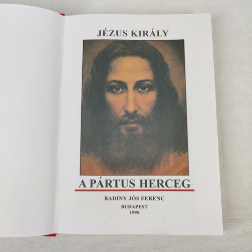 RARE Livre vintage 1998 Hongrois Budapest sur Jésus - Jesus Kiraly Badiny Jos Ferenc - Photo 7/12