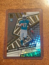2021 Panini Donruss Football Rookie Revolution # REV-JWA Jaylen Waddle