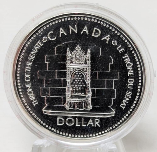 1977 Silver Jubilee 50% Silver Canadian One Dollar Commemorative Coin - Picture 2 of 3