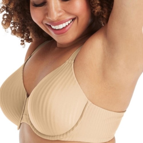 Neu Playtex Secrets perfekt glatter Bügel-BH nude gestreift 36D Damen - Bild 7 von 13