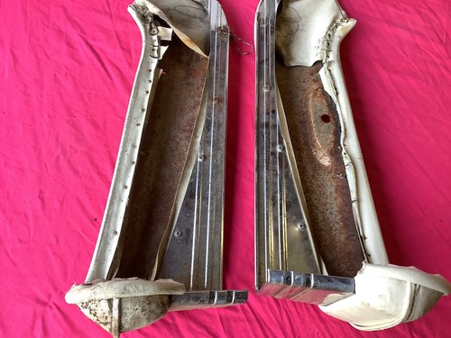 1957 LINCOLN LOWER SEAT SIDES, Original Pair, OEM - Picture 4 of 7