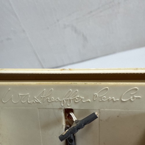 Sheaffer Calligraphy Fountain Pen Boxed Original 60’s Box Vintage (F nib) - Picture 6 of 23