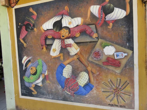 ..MITTELAMERIKA SCHMUCK GUATEMALA SAMEN PERLEN OHRRINGE - Bild 6 von 10