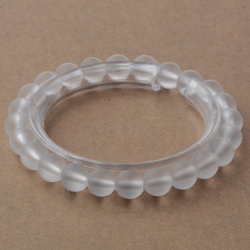 Wholesale Natural Gemstone Round Bead Bracelets Elastic Bangle 4mm 6mm 8mm 10mm - 第 93/100 張圖片