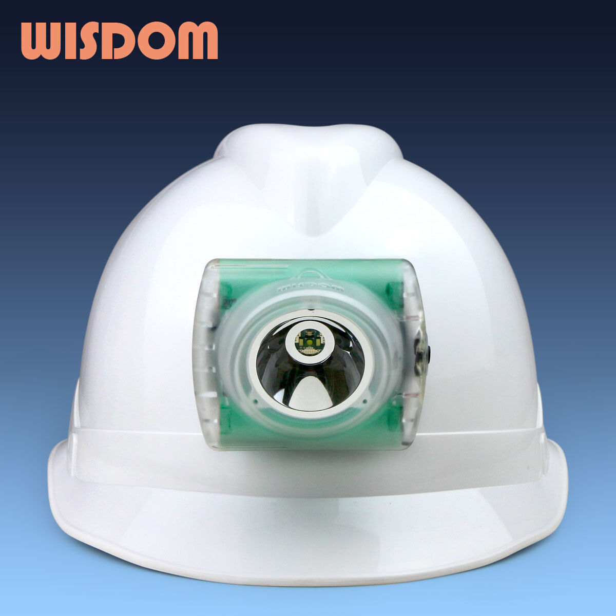 Wisdom Cap Lamp Model 4 4A Hard Hat Cordless Miners Light w Accessories
