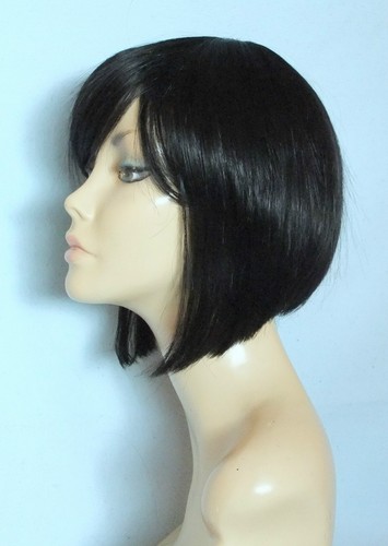 HIGH HEAT RESISTANT SHORT SMOOTH HAIR NEW FASHION LADY WOMENS DAILY FULL WIG UK - Picture 12 of 28
