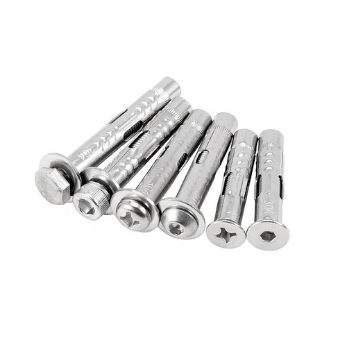Sleeve Throughbolt Expansion Screws Masonry Concrete Anchors Stainless A2 M6-M12 - Picture 4 of 8