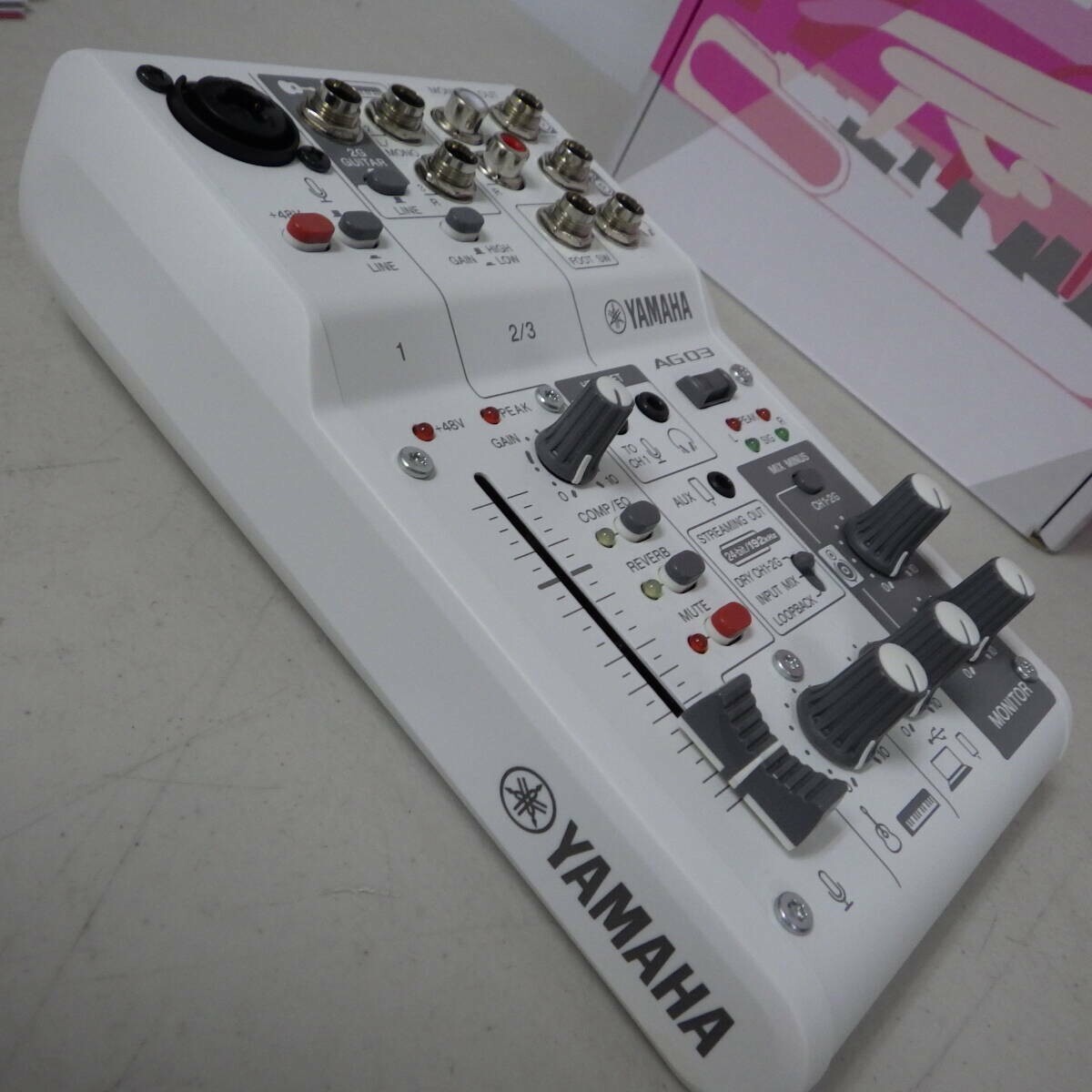 DTM・DAW YAMAHA AG03MK2 White Amazon.com: Yamaha AG03MK2 White Live Streaming Kit with
