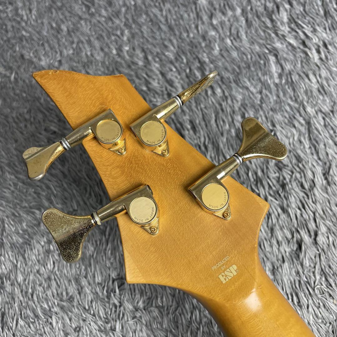 【ジャンク品】EDWARDS PROFESSIONAL GUITAR&BASS Edwards E-FR-95B Red Forest Bass type Electric Bass Guitar