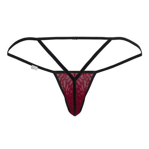 Mens Underwear: CandyMan Fashion 99795 Mesh G-String Thongs - Picture 11 of 16