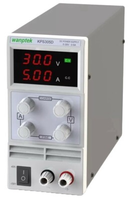 KPS305D Adjustable Mini Switch DC Power Supply Output 0-30V 0-5A AC110-220V