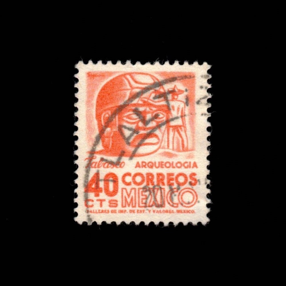 Mexico, Scott 862, Stone head, Tabasco, 1950-1952, used | eBay