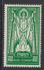 Ireland Eire 1937 2s6d emerald-green SG102 MNH