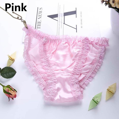 Women's Soft Silk Satin Panties Lingerie Underwear/Briefs Knickers Underwears AU - Picture 3 of 13