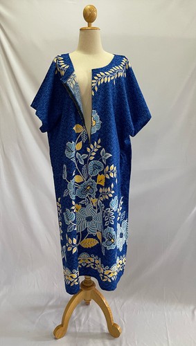 Damen Thai Batik Blumendruck Umstands Stillen Nachtkleid Kleid Übergröße - Bild 112 von 367