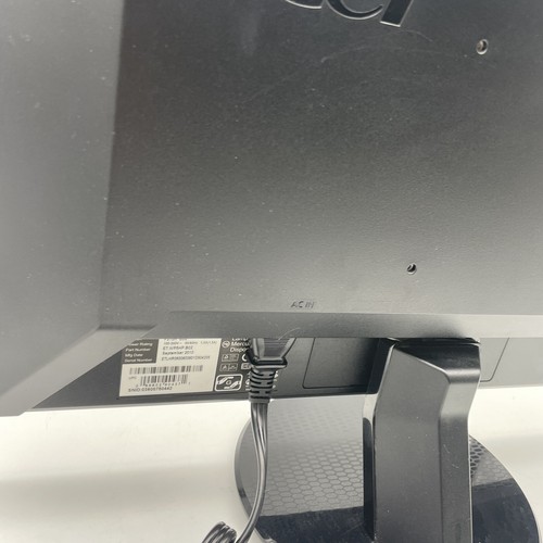 ACER P215H MONITOR 21.5 inch LCD DVI VGA 1920 x 1080 Widescreen Tested Works - Picture 9 of 11