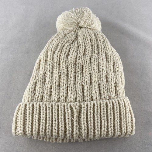 Billabong 'Good Vibes' Knit Pom Pom Beanie, One Size - White (WCP) - Picture 6 of 7