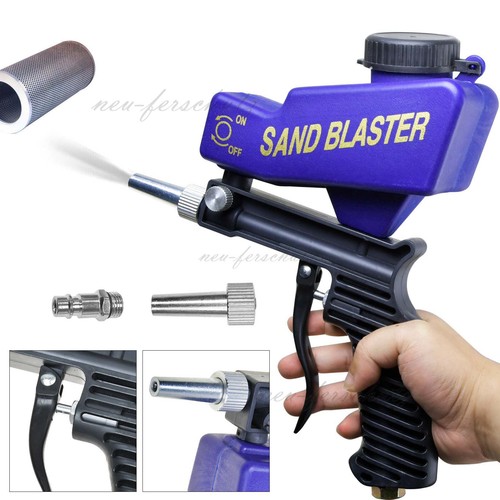 Profi 90PSI Sandstrahler Sandstrahlgerät Druckluft Düsenspitze Sandstrahlpistole - Bild 7 von 17