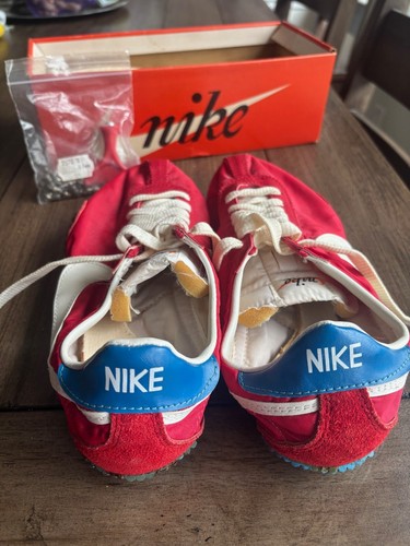 Vintage 1970s Nike Americas Track Shoes w/ Spikes Original Size 7 (High Quality) - Picture 2 of 11
