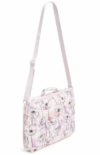 Bolso de Mano Vera Bradley Ultraligero Laptop Estación de Trabajo Bandolera Anémona Acuarela - Imagen 2 de 3