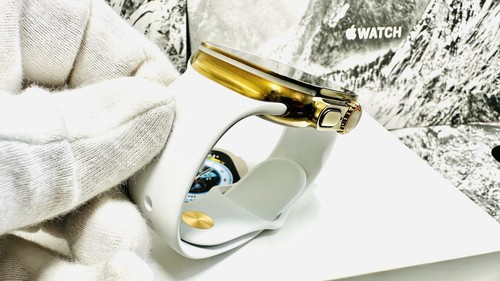 Apple Watch ULTRA 2 49mm GOLD Anodized Titanium Polished Gold Plated Band - 第 4/7 張圖片