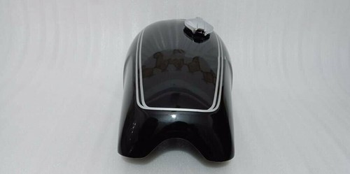 Fit For Norton Commando Roadster Black Painted Gas Fuel Petrol Tank With cap - Picture 2 of 5