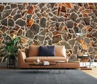 3D Irregular Stone R7962 Wallpaper Wall Mural Self-adhesive Removable Luna