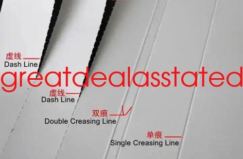 New Auto Feeding Digital Paper Creasing Scoring Machine Perforating 340mm 150w - Picture 4 of 11