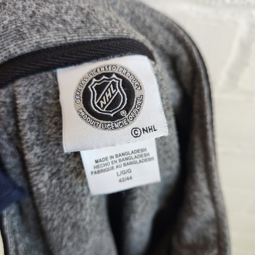 Minnesota Wild Full Zip Fleecejacke NHL grau schwarz Größe L - Bild 5 von 5