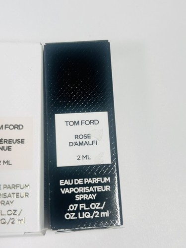Tom Ford 3pc Perfume Set~ Rose Damalfi Tubereuse Nue Soleil Bruelant~ Sample Sz - Picture 4 of 5