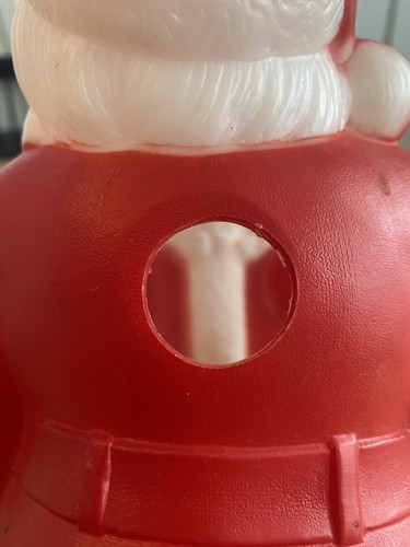 Vintage 1968 Empire Santa Claus Christmas Blow Mold Tabletop 13" FREE SHIPPING - Picture 10 of 12