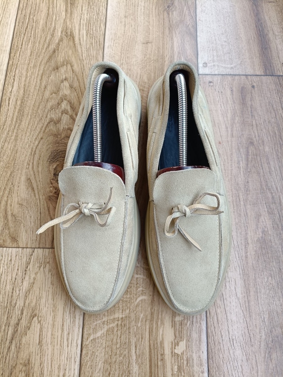 Fear of god × Elmenegildo zegna ローファー FEAROFGOD x ZEGNA Suede Loafers in Camel by Yashua Simmons