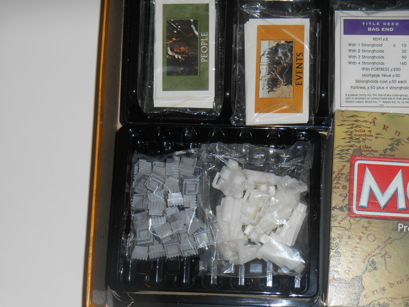 Parker Bredhers 2003 MONOPOLY The Lord Of Of Of The Rings Trilogy Edition Game LOTR 59a2a8 Parker Bredhers 2003 MONOPOLY The Lord Of Of Of The Rings Trilogy Edition Game LOTR 59a2a8