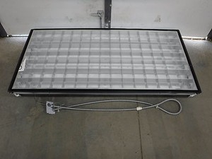 recessed air handling parabolic fixture flourescent t8 ebay 2x2 parabolic led light fixture