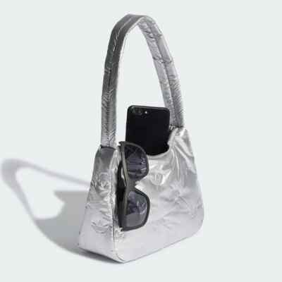 【adidas】 Puppy Satin Mini Shoulder Bag adidas Puppy Shatin Mini Shoulder Bag Silver Metallic | eBay